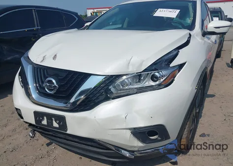 2018 Nissan Murano Platinum из США, поврежденный, VIN 5N1AZ2MG1JN181347
